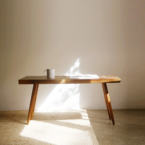 natural slabtop coffee table